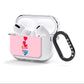 Love bubble balloon AirPods Clear Case 3rd Gen Side Image