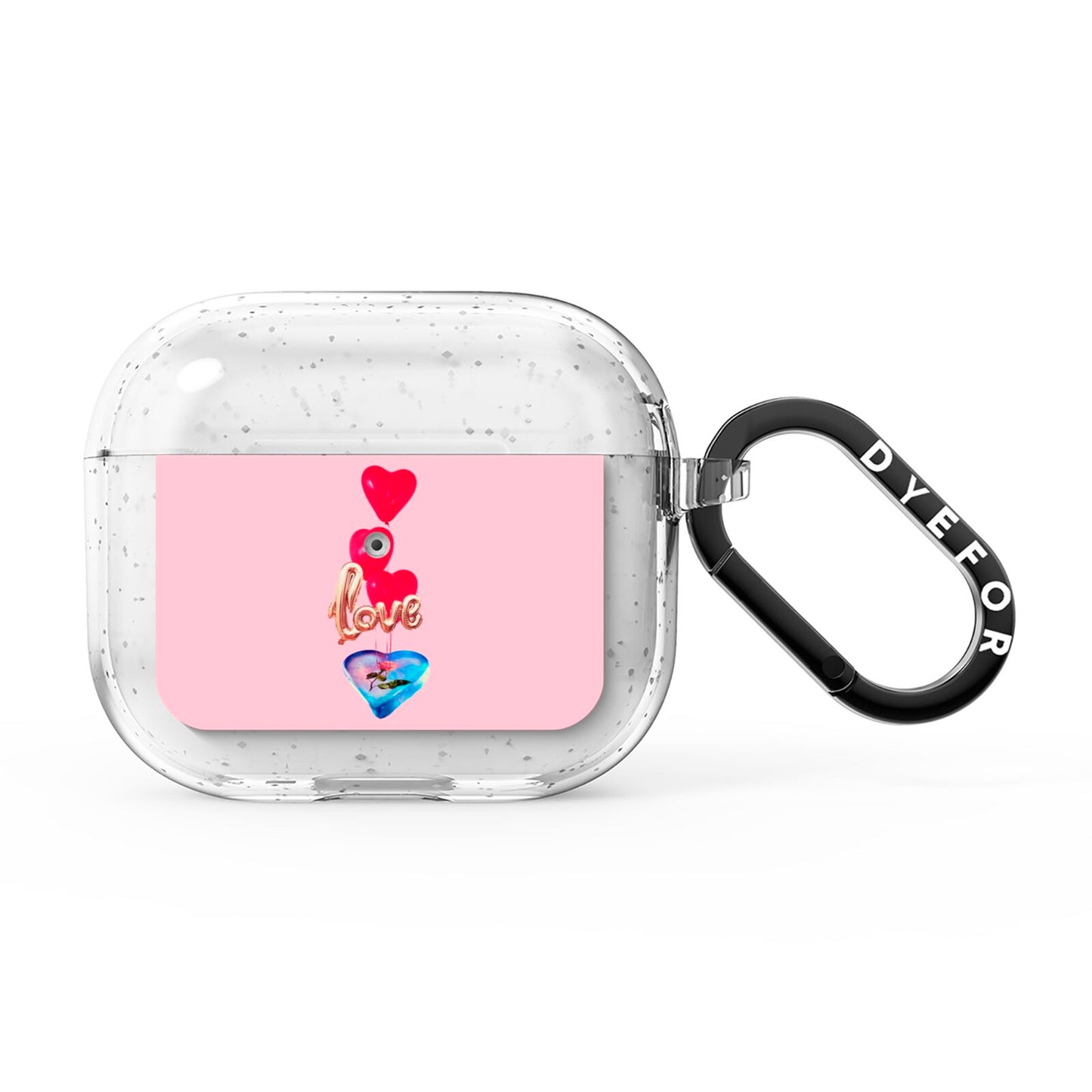 Love bubble balloon AirPods Glitter Case 3rd Gen