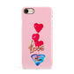 Love bubble balloon Apple iPhone 7 8 3D Snap Case