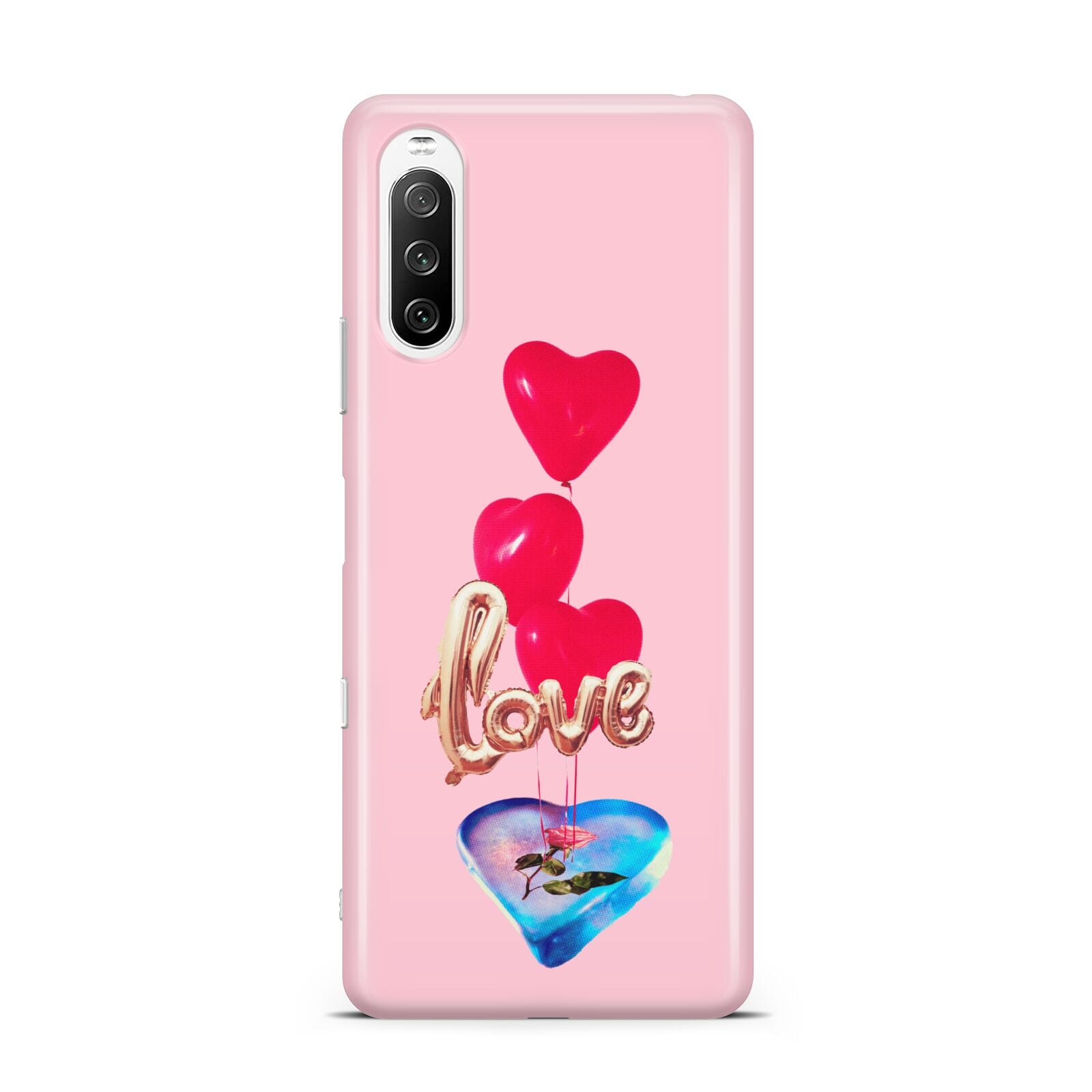 Love bubble balloon Sony Xperia 10 III Case