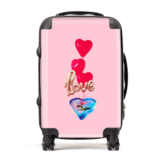 Love bubble balloon Suitcase