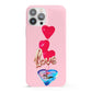Love bubble balloon iPhone 13 Pro Max Full Wrap 3D Snap Case