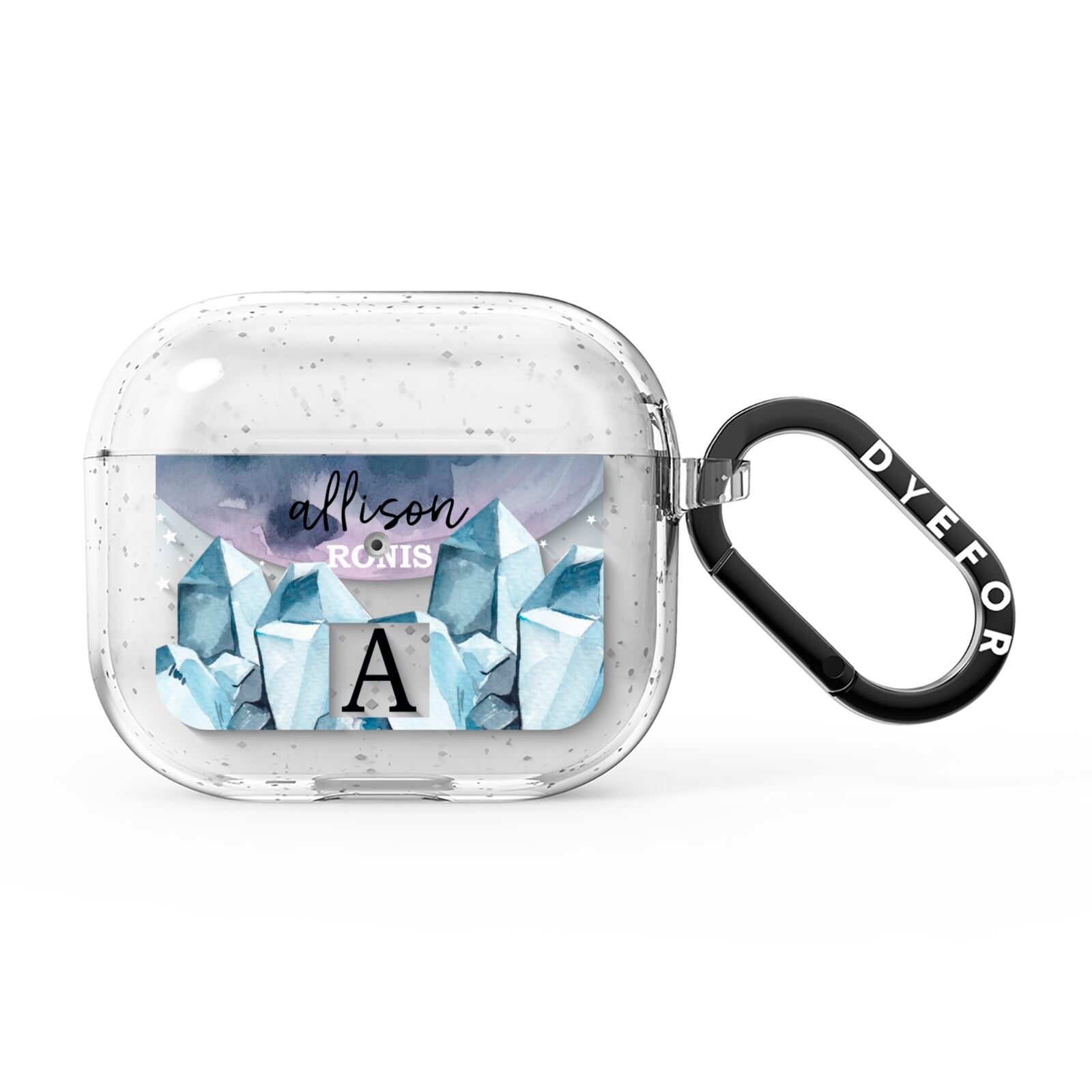 Lunar Crystals Personalised Name AirPods Glitter Case 3rd Gen