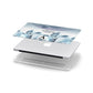 Lunar Crystals Personalised Name Apple MacBook Case in Detail