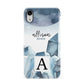 Lunar Crystals Personalised Name Apple iPhone XR White 3D Snap Case
