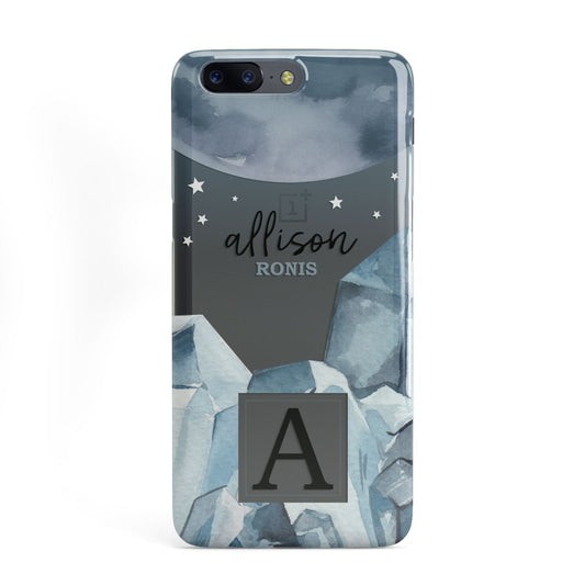 Lunar Crystals Personalised Name OnePlus Case