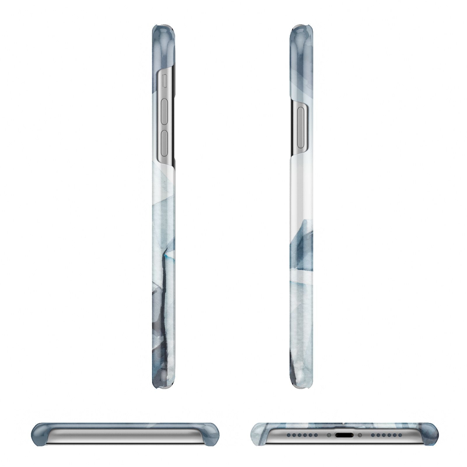 Lunar Crystals Personalised Name iPhone 11 Pro 3D Snap Case Angle Images