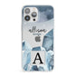Lunar Crystals Personalised Name iPhone 13 Pro Max Clear Bumper Case