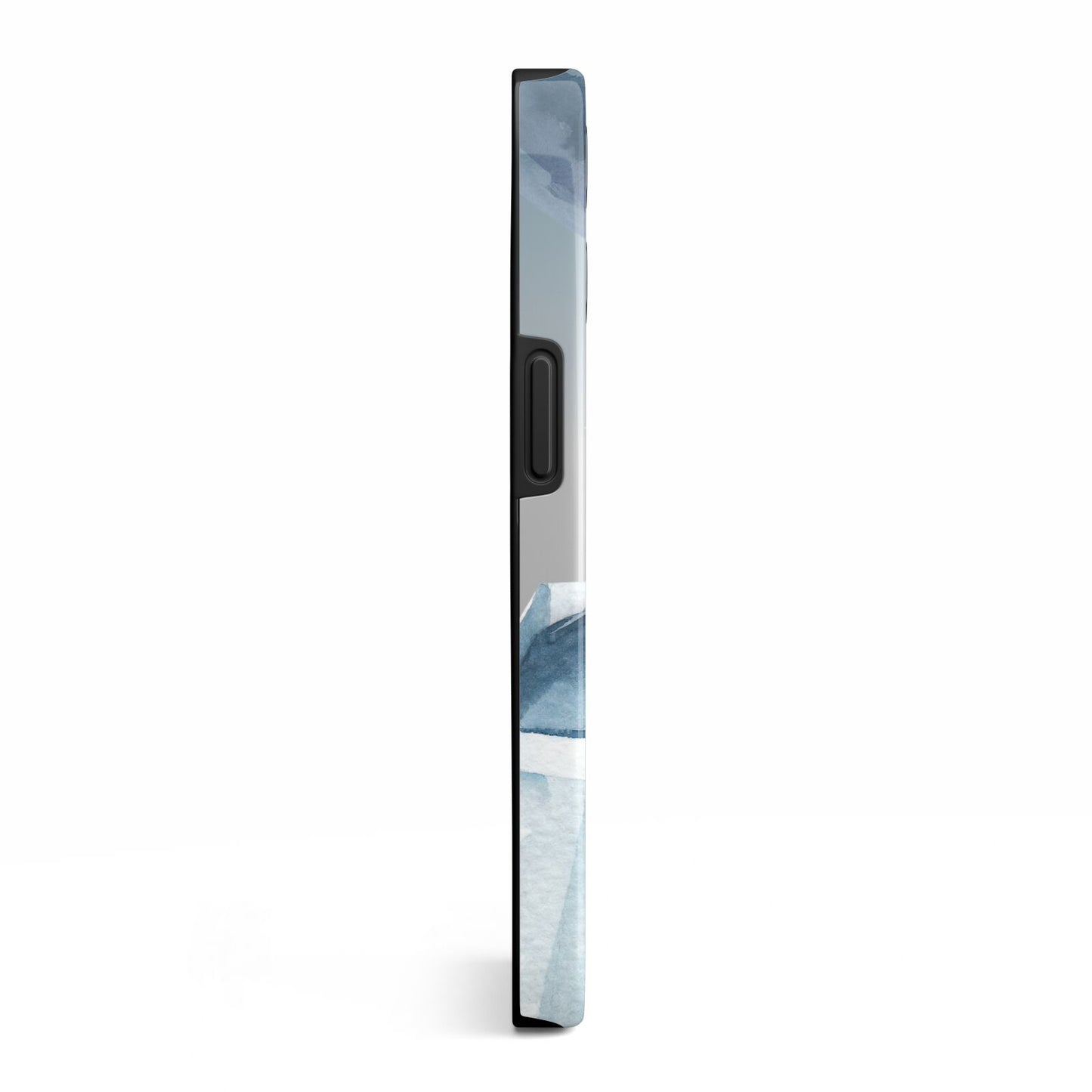 Lunar Crystals Personalised Name iPhone 13 Pro Side Image 3D Tough Case