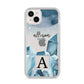 Lunar Crystals Personalised Name iPhone 14 Plus Clear Tough Case Starlight