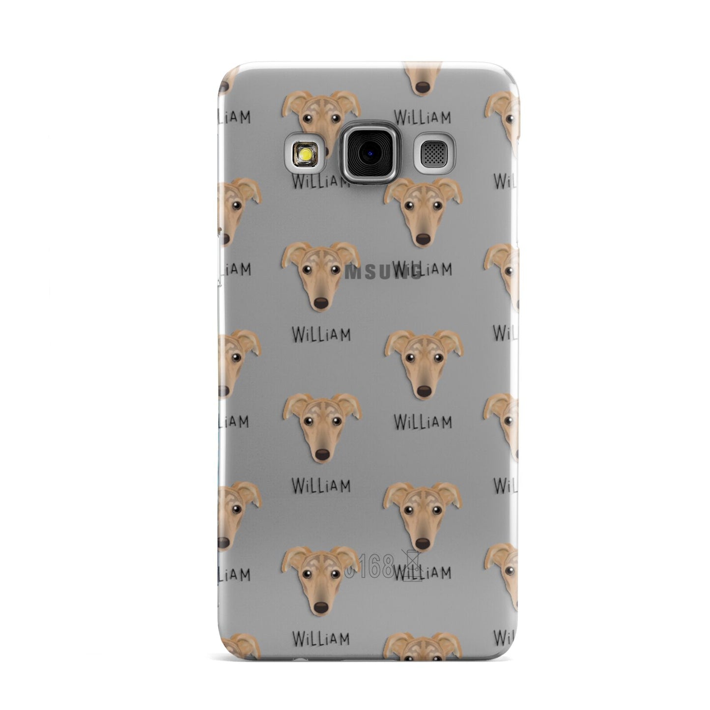 Lurcher Icon with Name Samsung Galaxy A3 Case