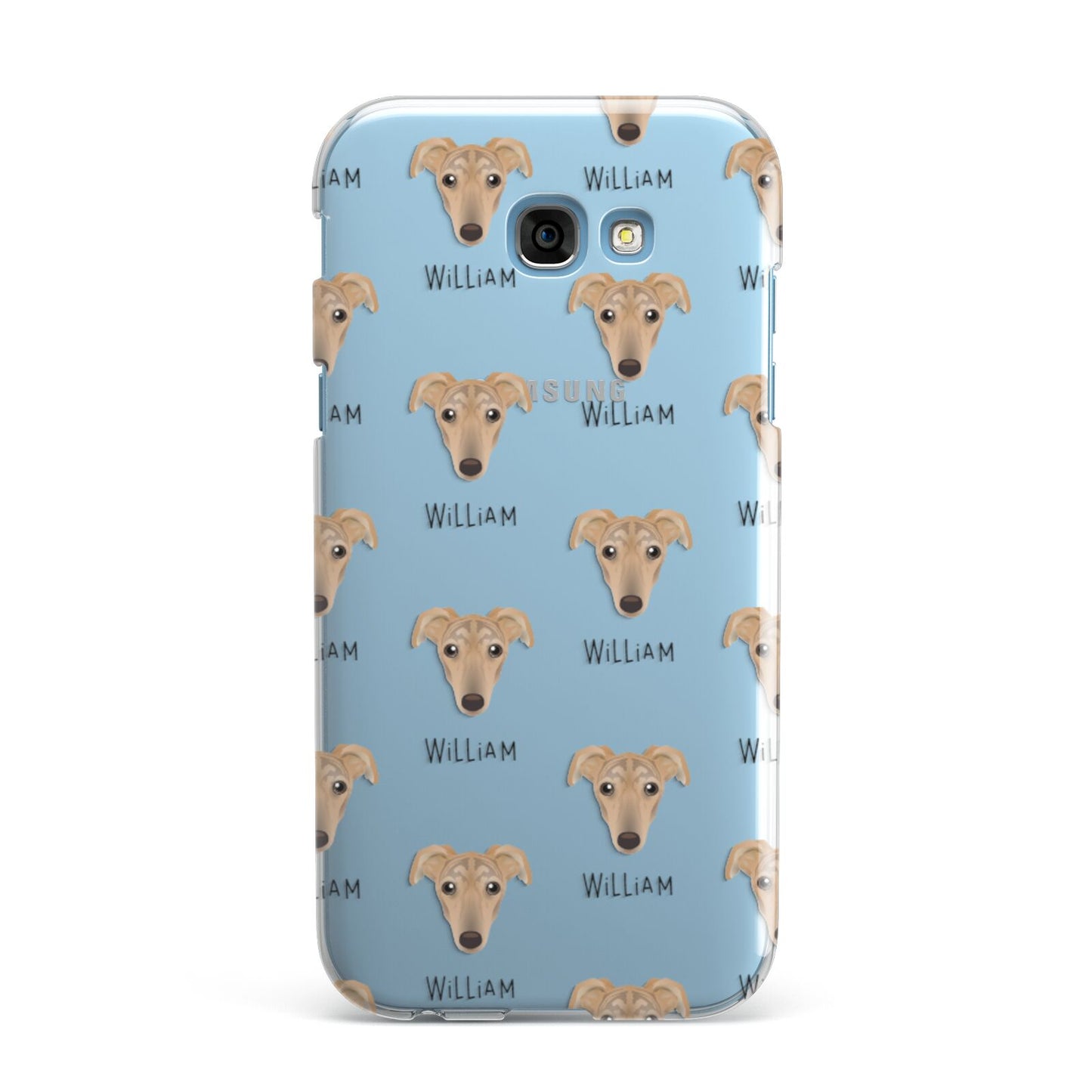 Lurcher Icon with Name Samsung Galaxy A7 2017 Case