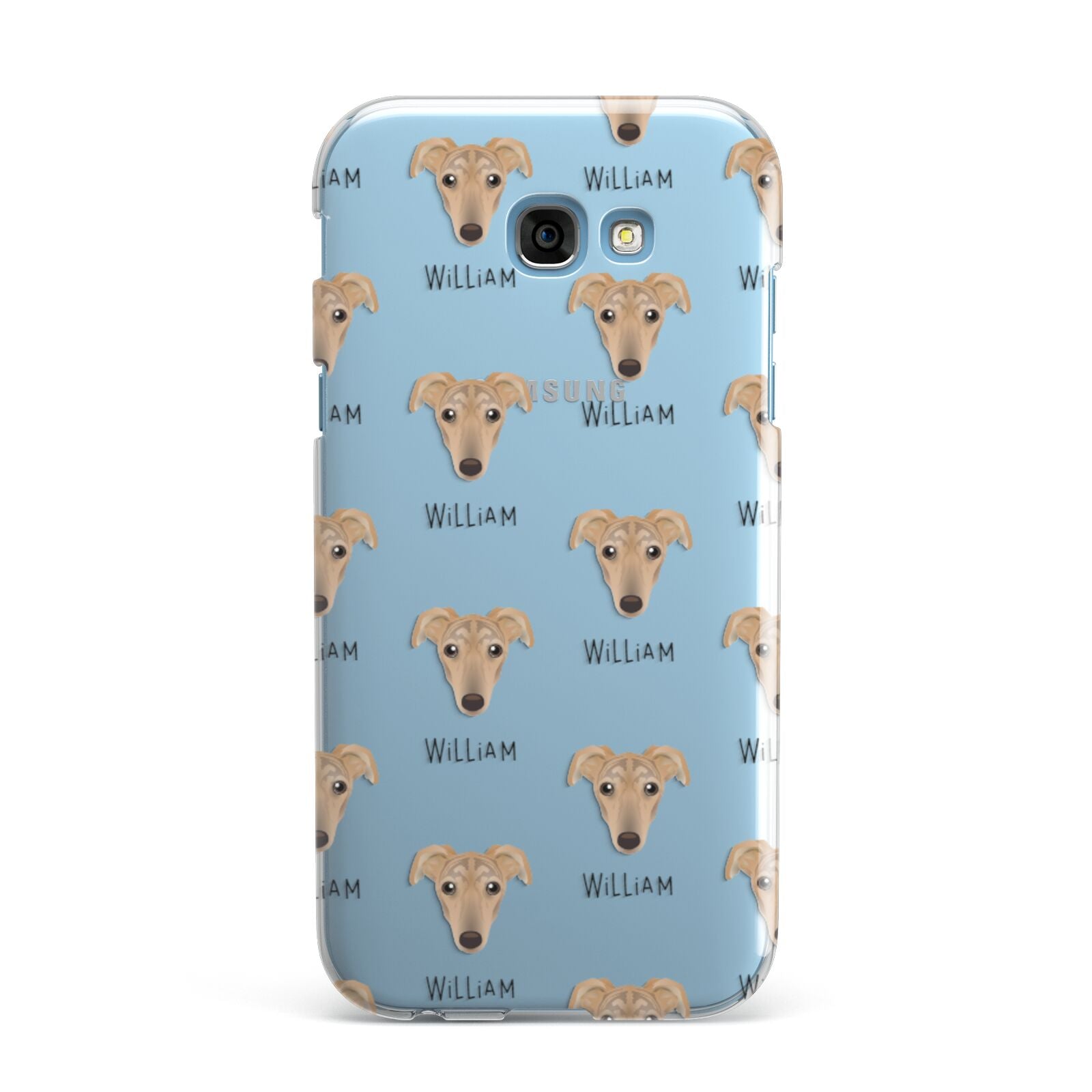 Lurcher Icon with Name Samsung Galaxy A7 2017 Case
