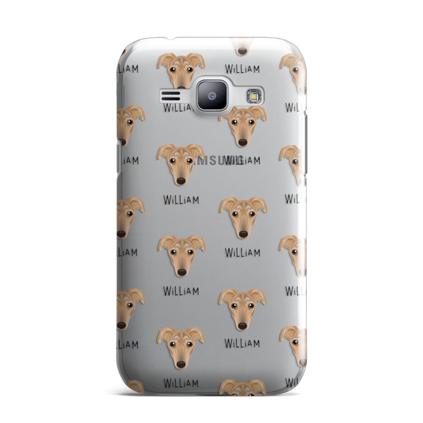 Lurcher Icon with Name Samsung Galaxy J1 2015 Case