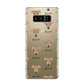 Lurcher Icon with Name Samsung Galaxy Note 8 Case