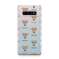 Lurcher Icon with Name Samsung Galaxy S10 Plus Case
