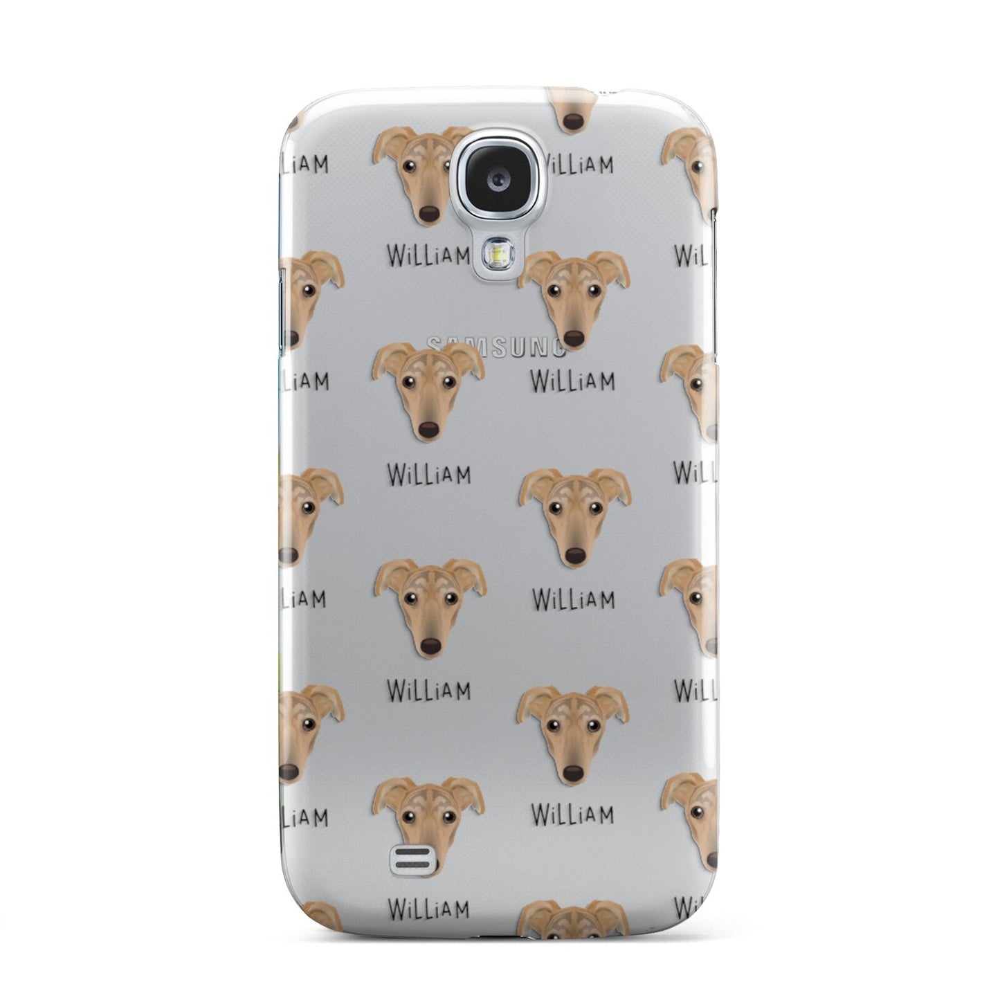 Lurcher Icon with Name Samsung Galaxy S4 Case