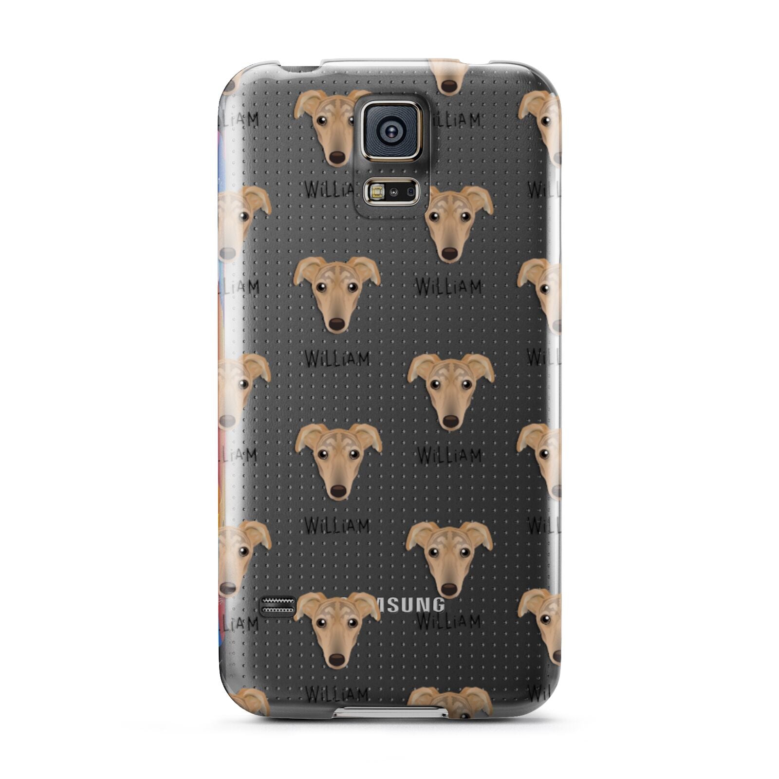 Lurcher Icon with Name Samsung Galaxy S5 Case