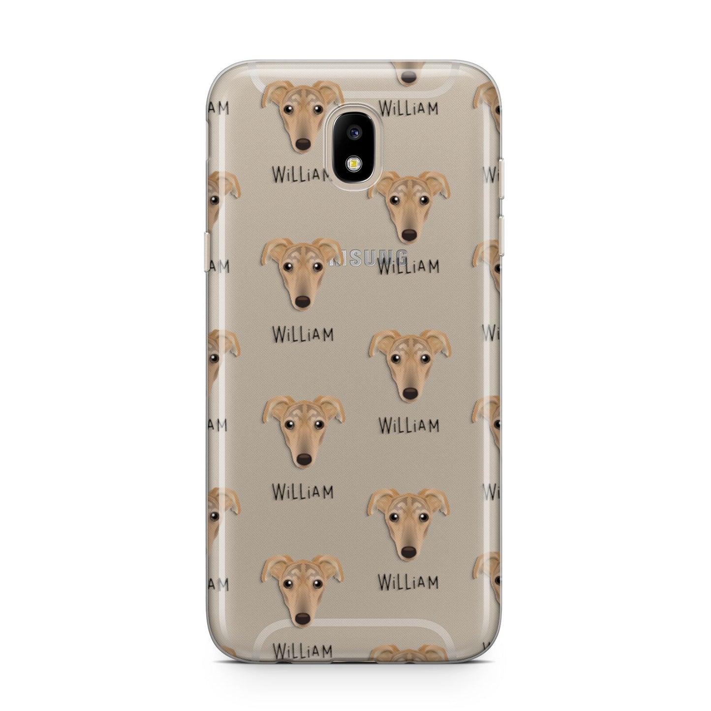 Lurcher Icon with Name Samsung J5 2017 Case