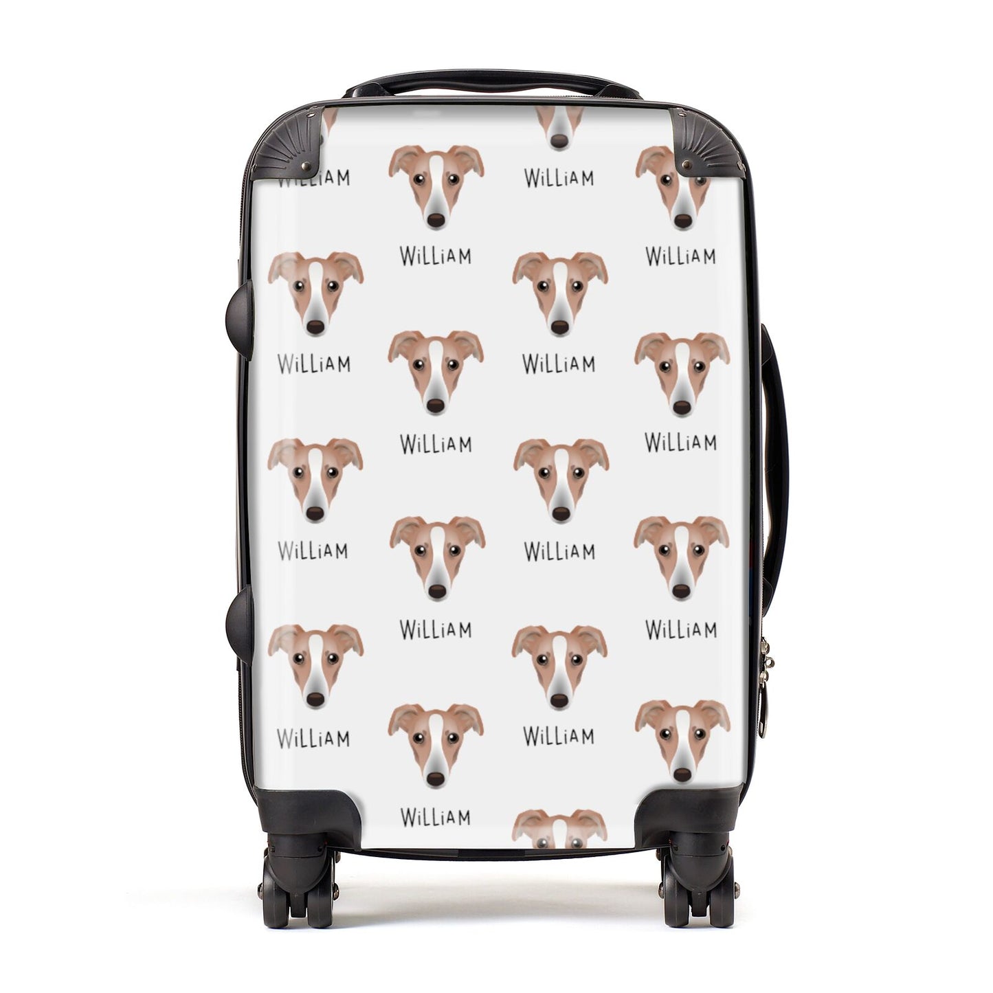 Lurcher Icon with Name Suitcase