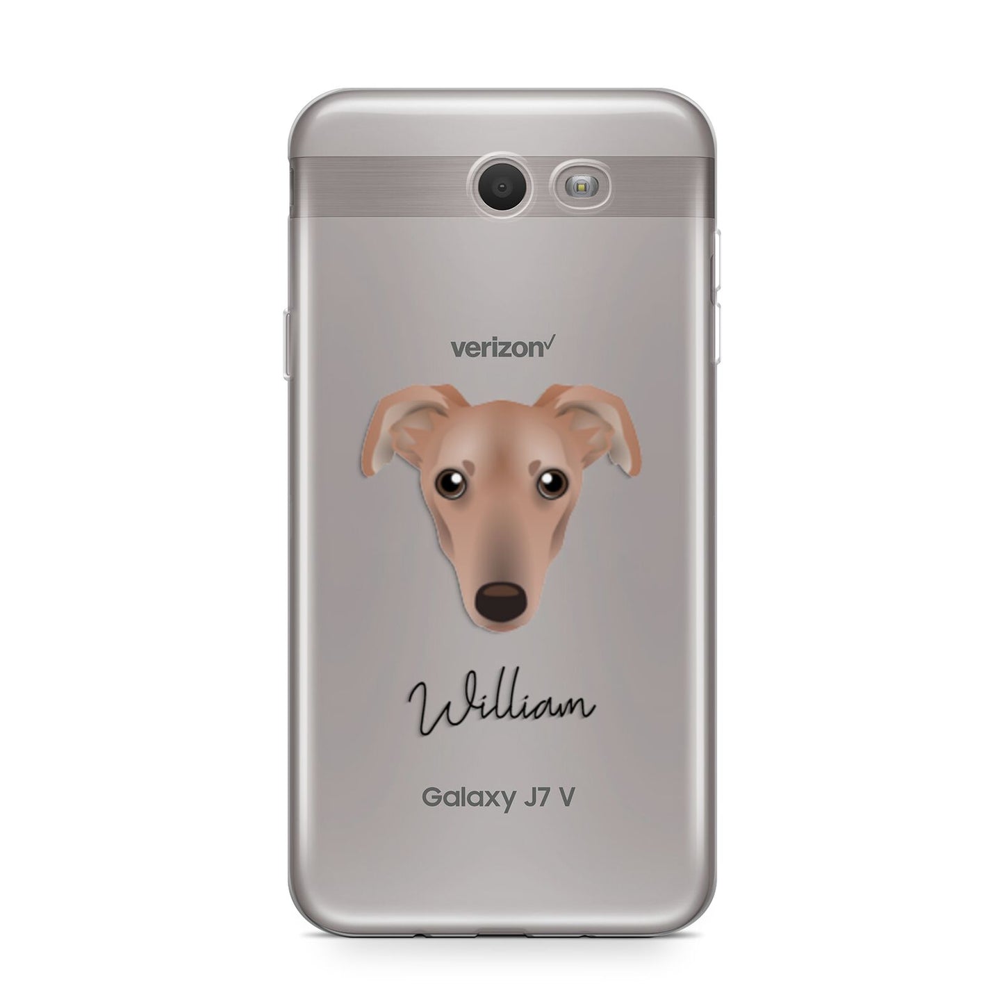 Lurcher Personalised Samsung Galaxy J7 2017 Case