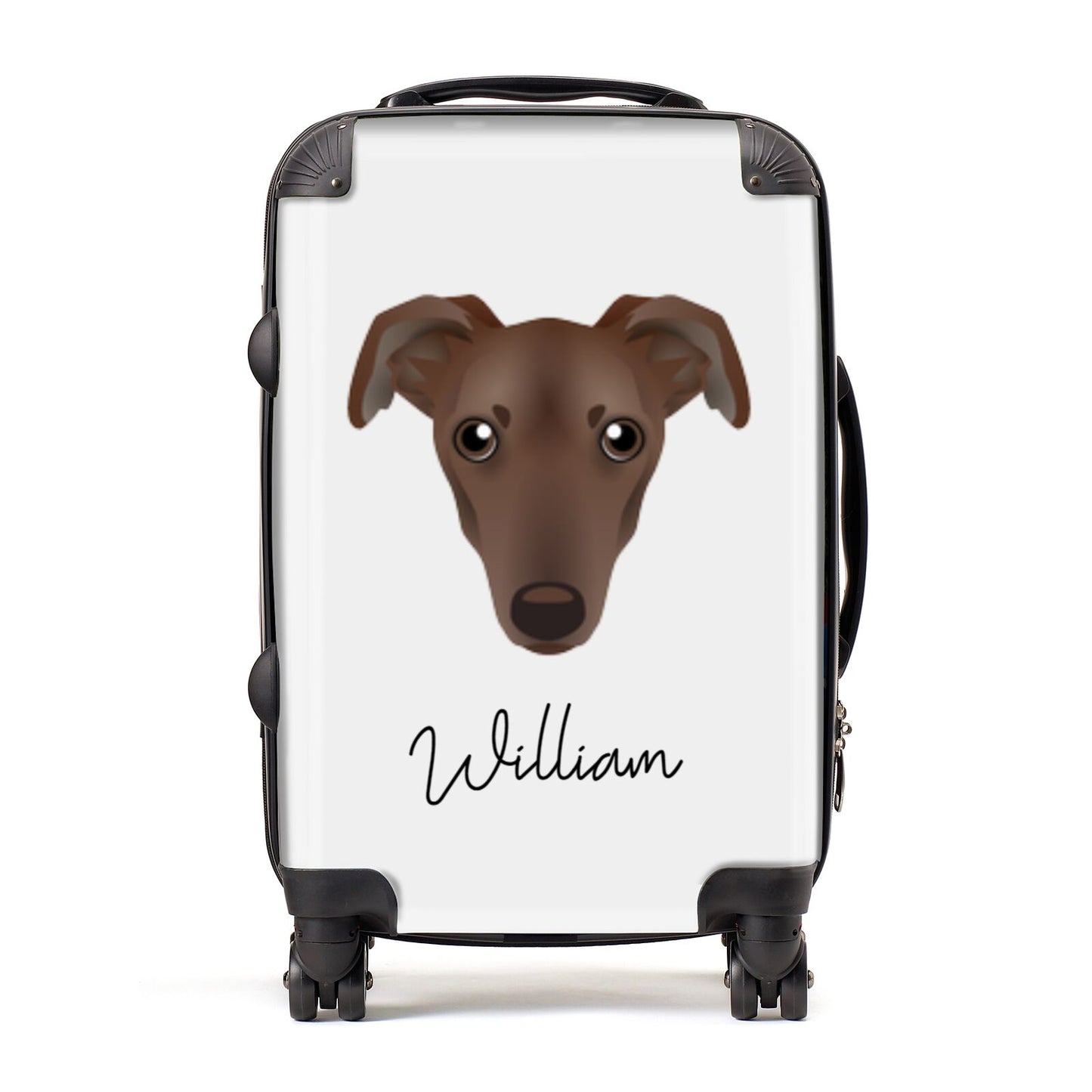 Lurcher Personalised Suitcase
