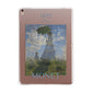 Madame Monet And Her Son By Claude Monet Apple iPad Rose Gold Case