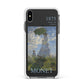 Madame Monet And Her Son By Claude Monet Apple iPhone Xs Max Impact Case White Edge on Black Phone
