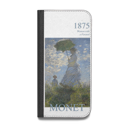 Madame Monet And Her Son By Claude Monet Vegan Leather Flip Samsung Case