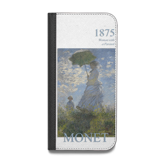 Madame Monet And Her Son By Claude Monet Vegan Leather Flip Samsung Case