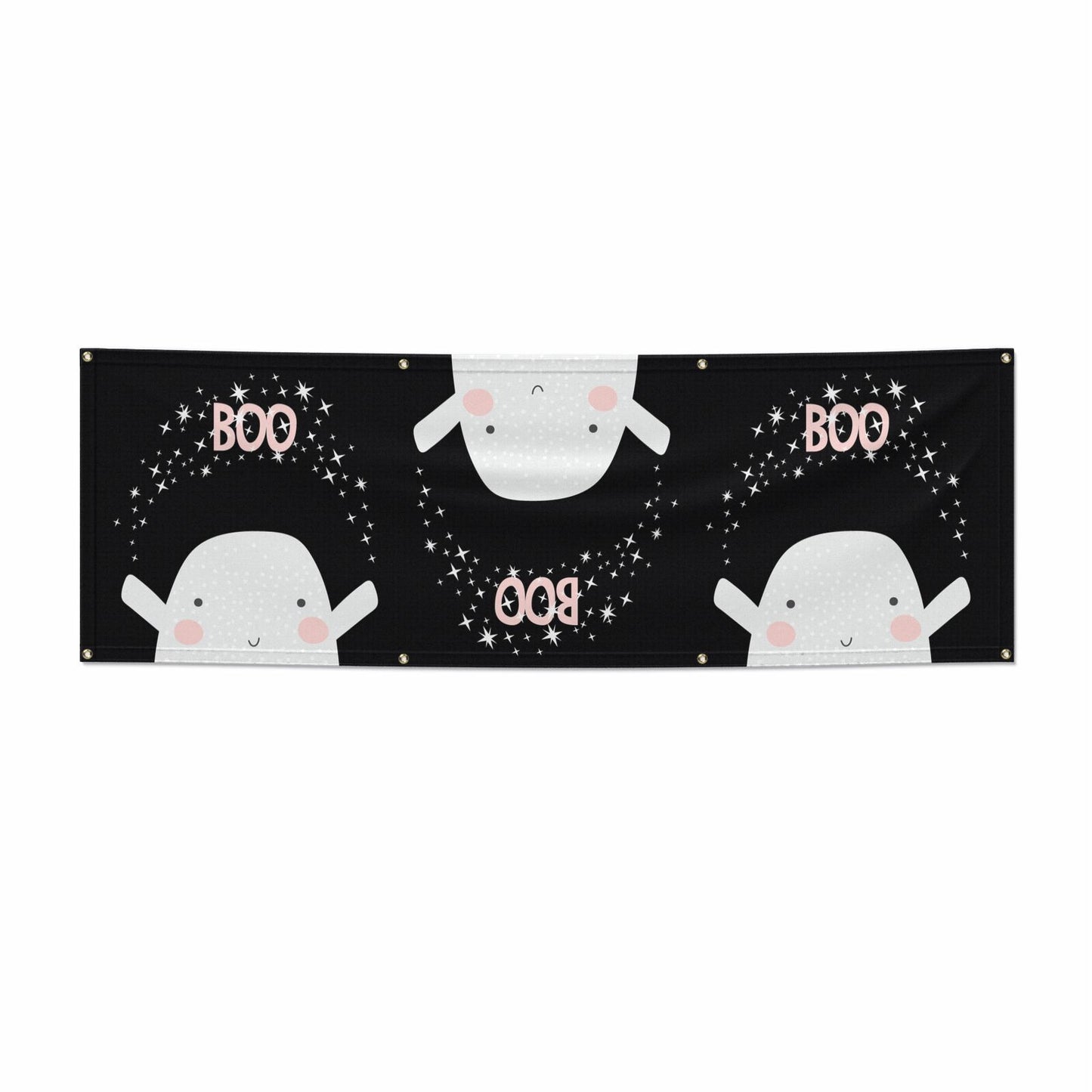 Magical Ghost 6x2 Vinly Banner with Grommets