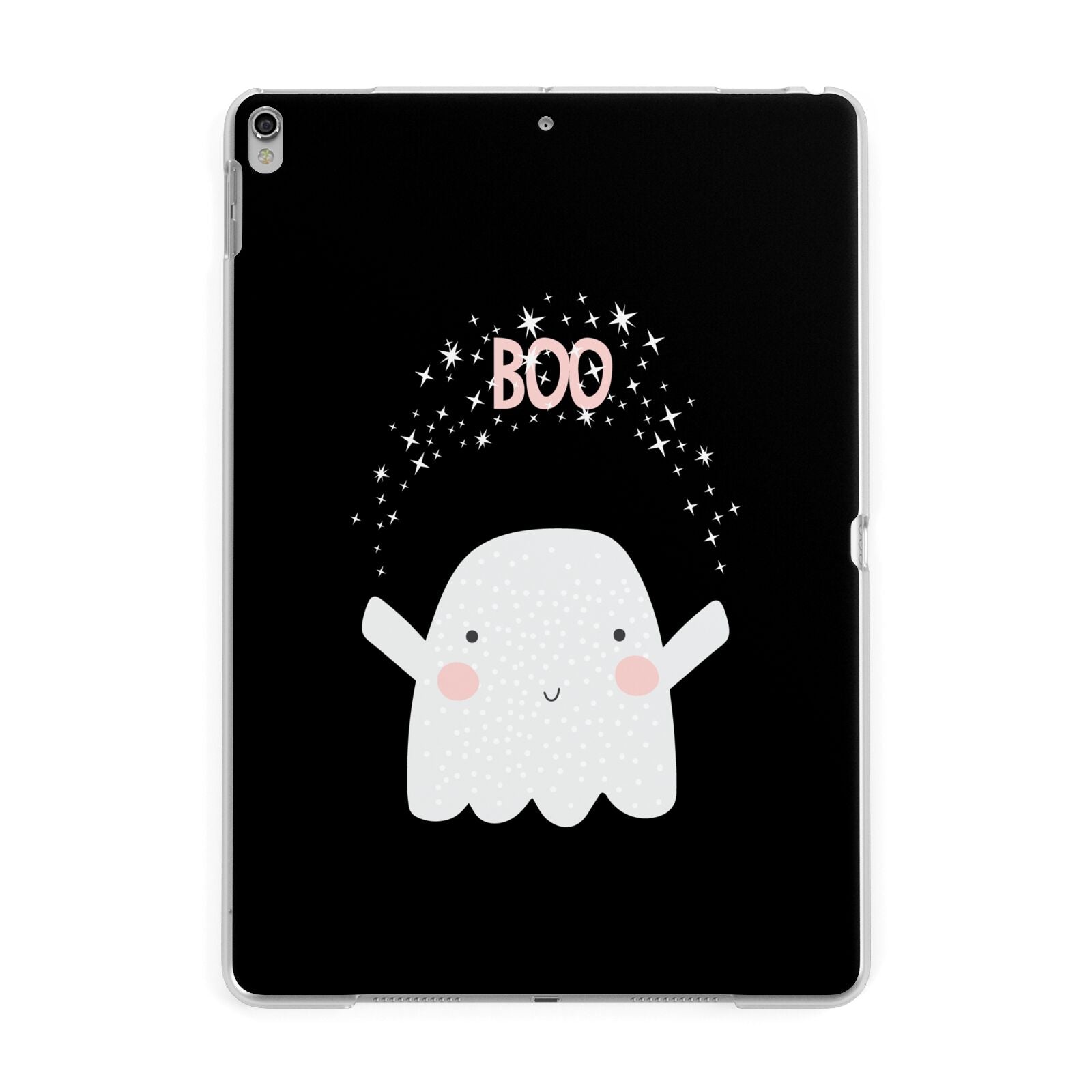 Magical Ghost Apple iPad Silver Case
