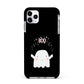 Magical Ghost Apple iPhone 11 Pro Max in Silver with Black Impact Case