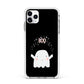 Magical Ghost Apple iPhone 11 Pro Max in Silver with White Impact Case
