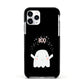 Magical Ghost Apple iPhone 11 Pro in Silver with Black Impact Case