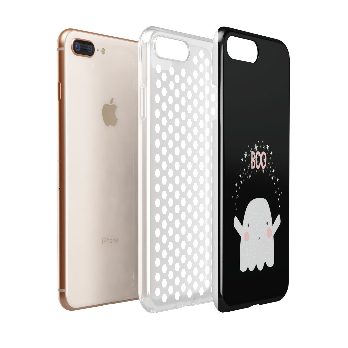 Magical Ghost Apple iPhone 7 8 Plus 3D Tough Case Expanded View
