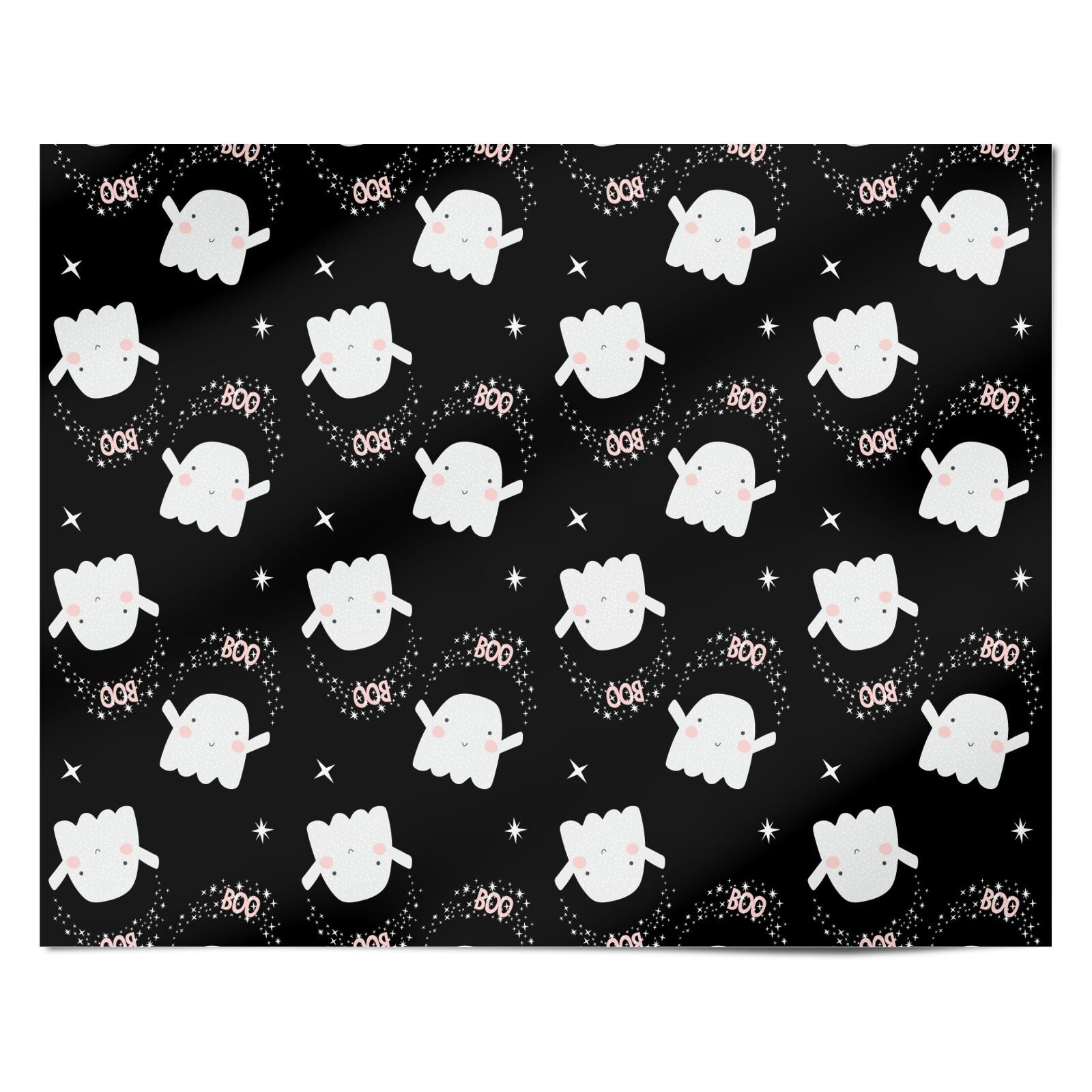 Magical Ghost Personalised Wrapping Paper Alternative