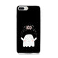 Magical Ghost iPhone 8 Plus Bumper Case on Silver iPhone