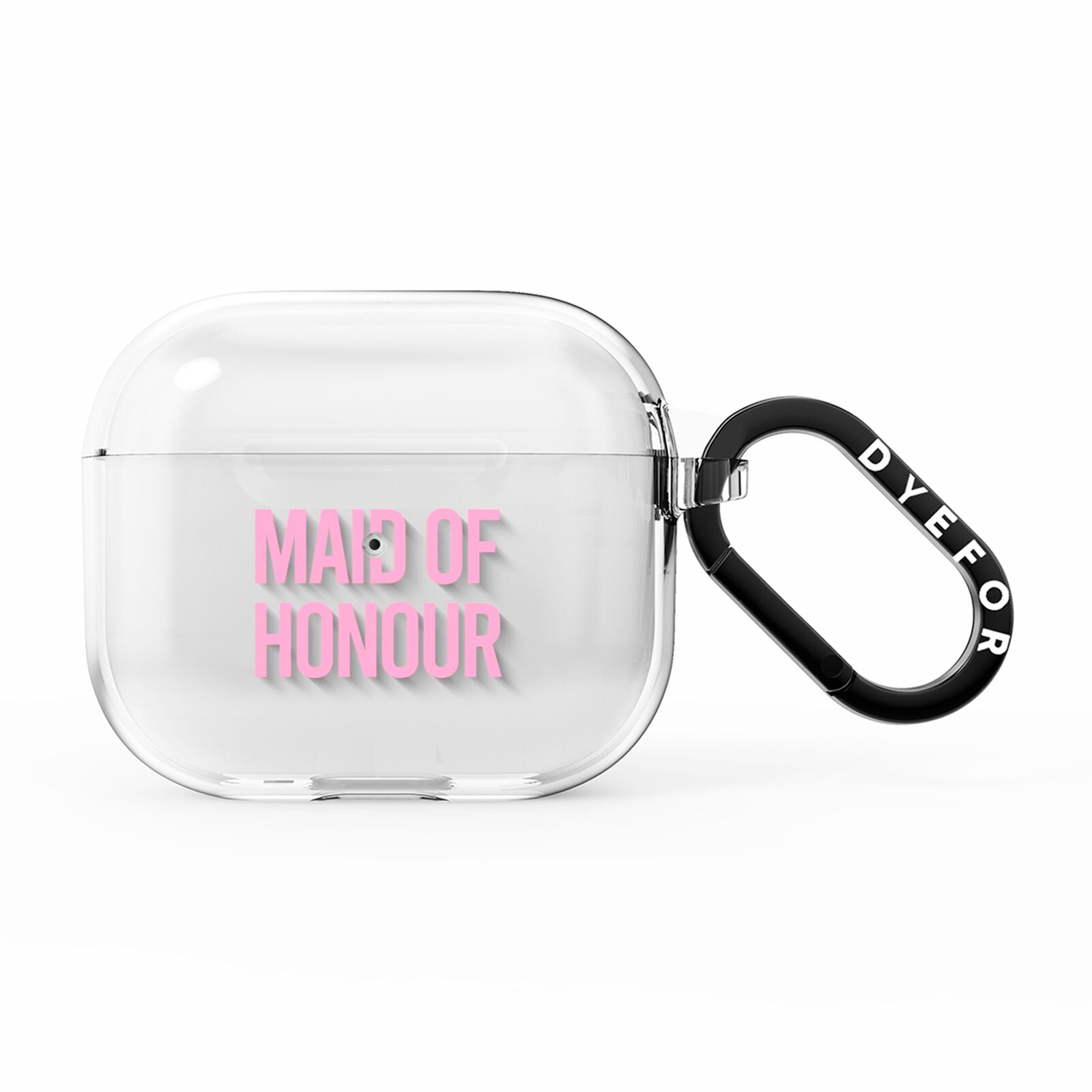 Maid of Honour AirPods Clear Case 3rd Gen