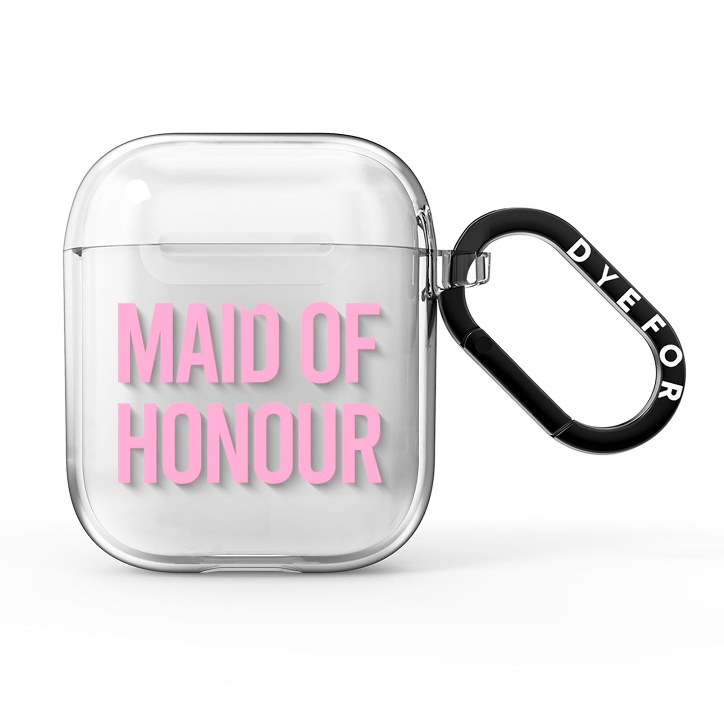 Maid of Honour AirPods Clear Case