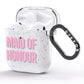 Maid of Honour AirPods Glitter Case Side Image