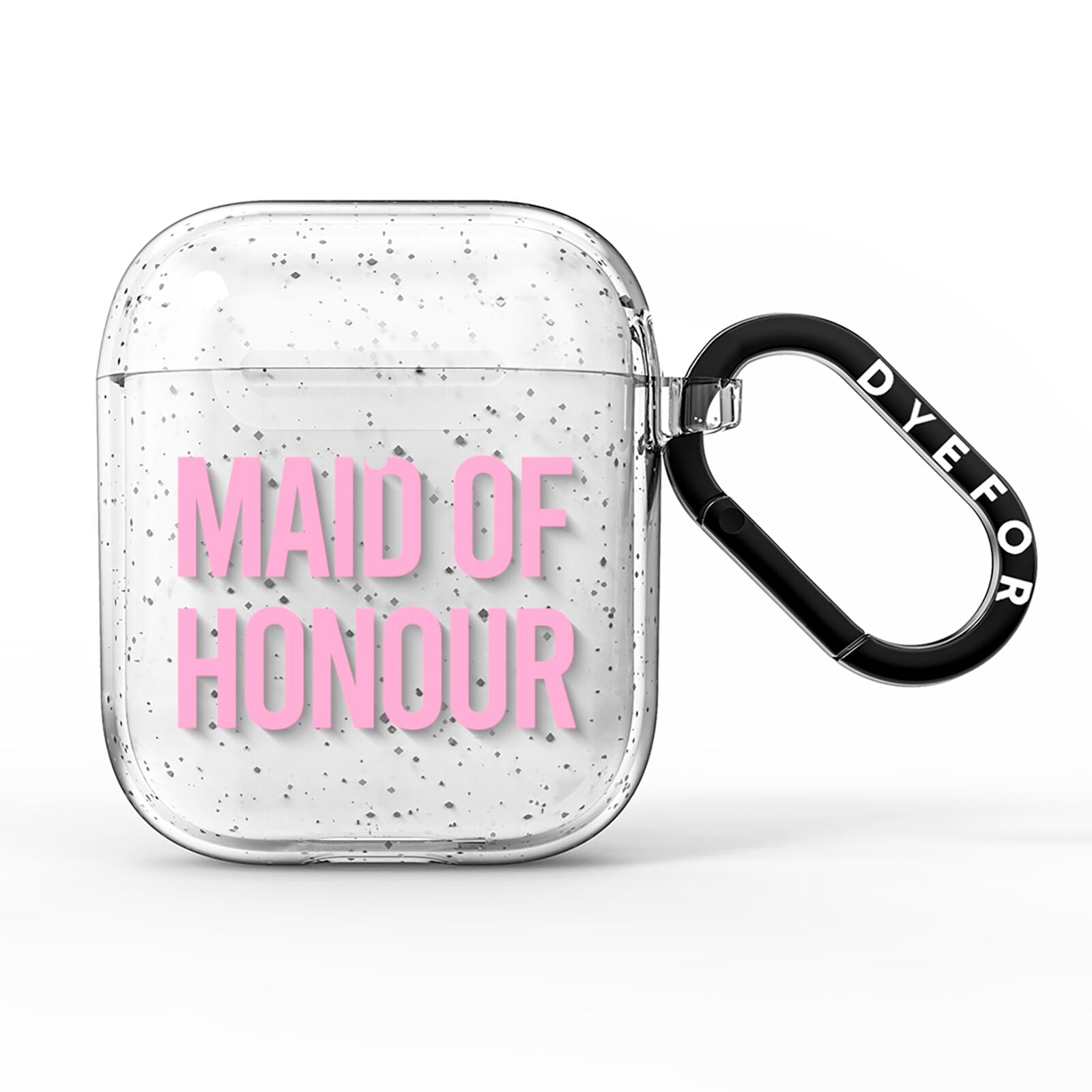 Maid of Honour AirPods Glitter Case