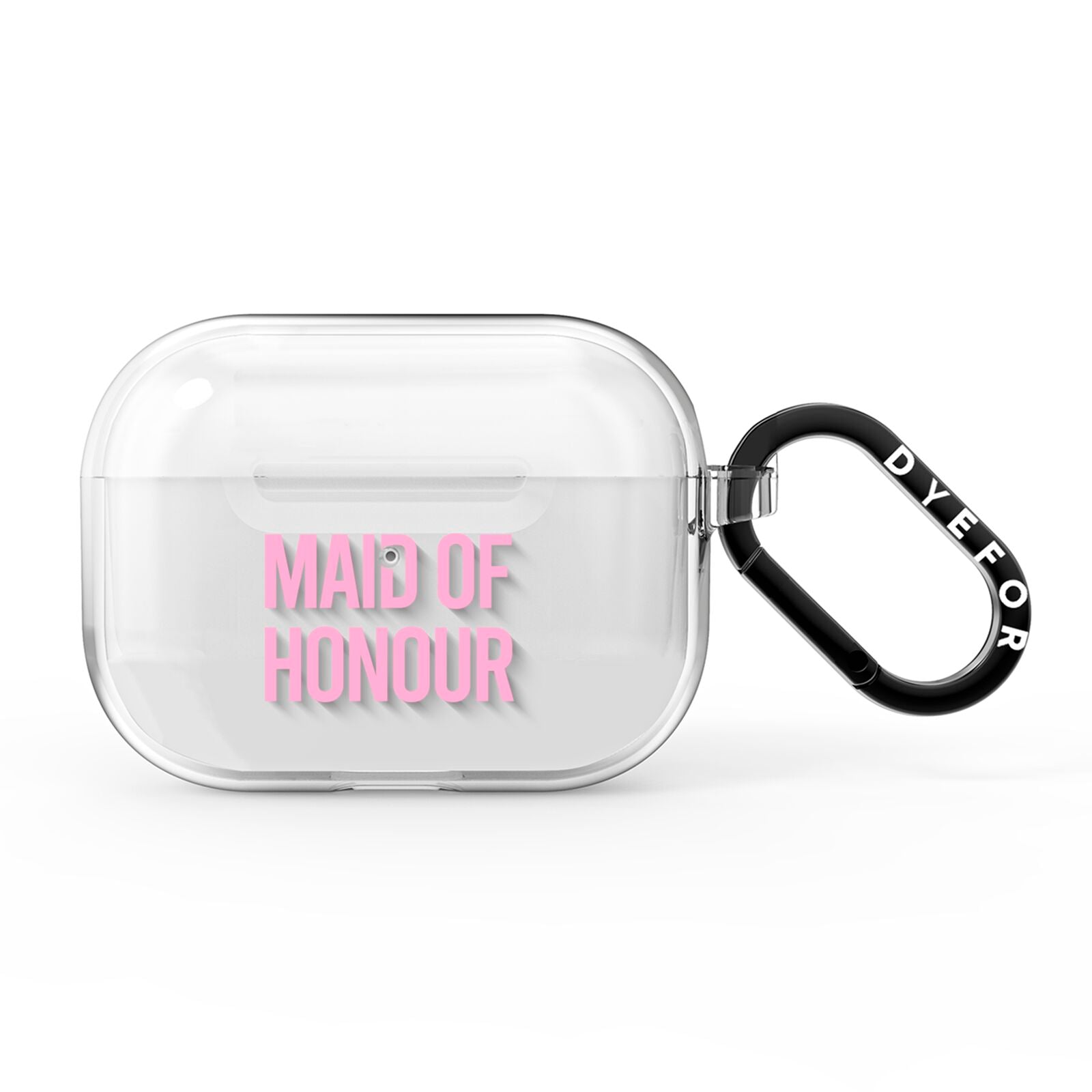 Maid of Honour AirPods Pro Clear Case