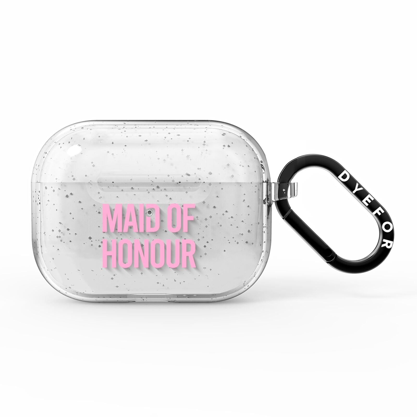 Maid of Honour AirPods Pro Glitter Case