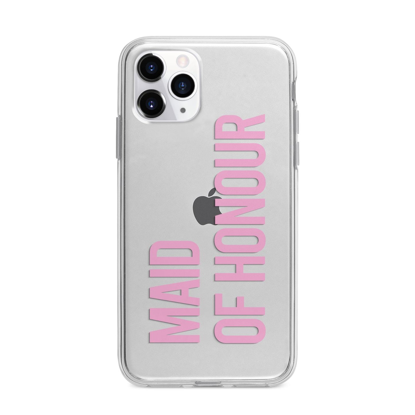 Maid of Honour Apple iPhone 11 Pro Max in Silver with Bumper Case