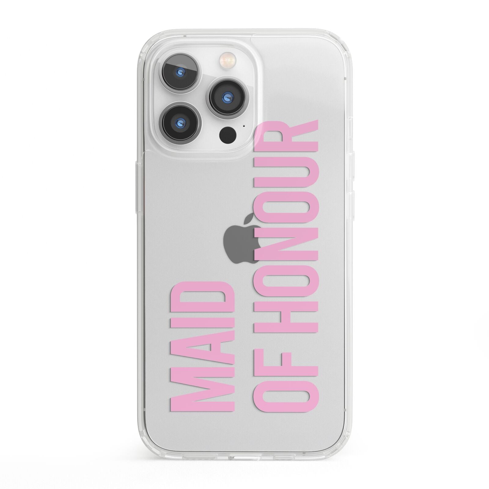 Maid of Honour iPhone 13 Pro Clear Bumper Case