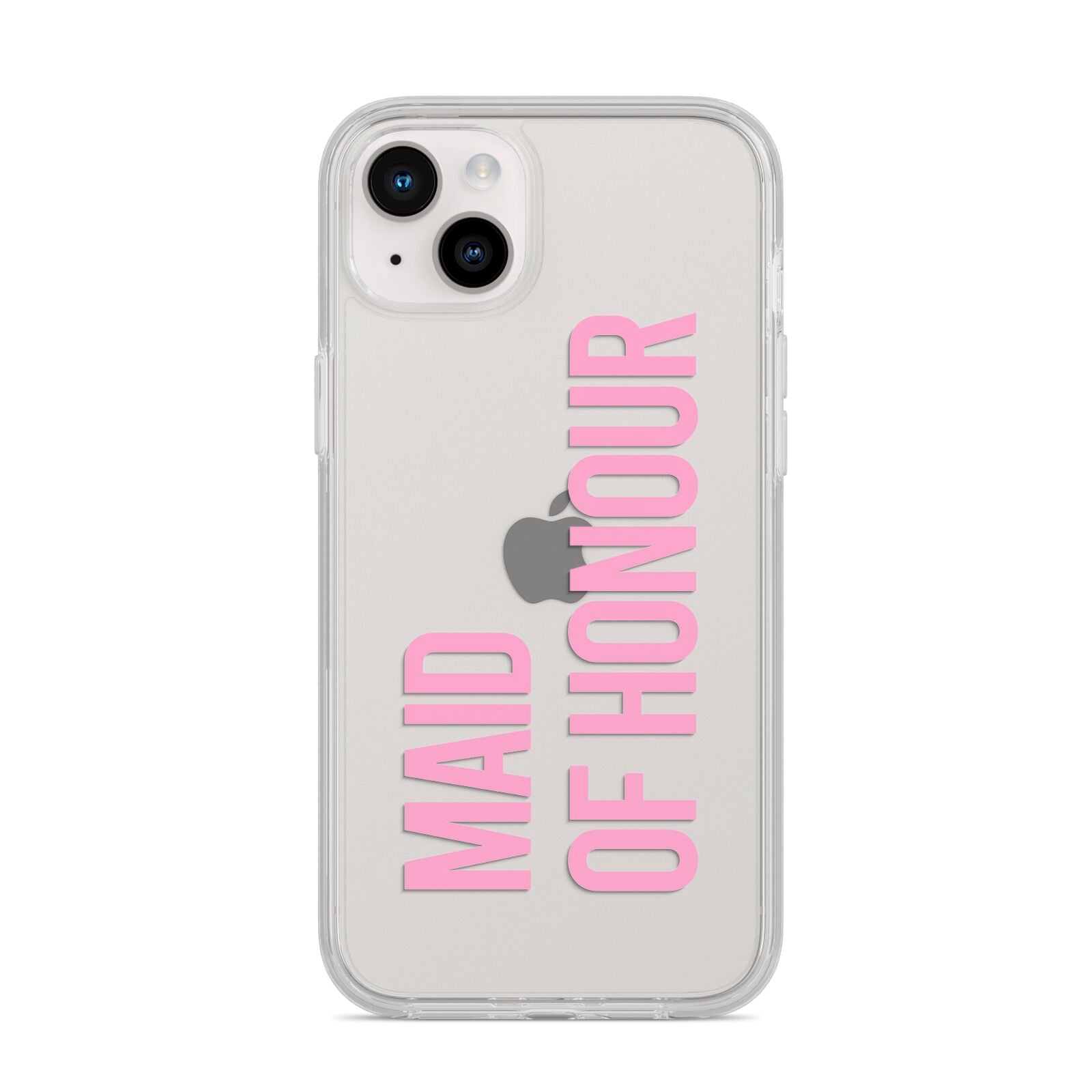 Maid of Honour iPhone 14 Plus Clear Tough Case Starlight