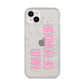 Maid of Honour iPhone 14 Plus Glitter Tough Case Starlight