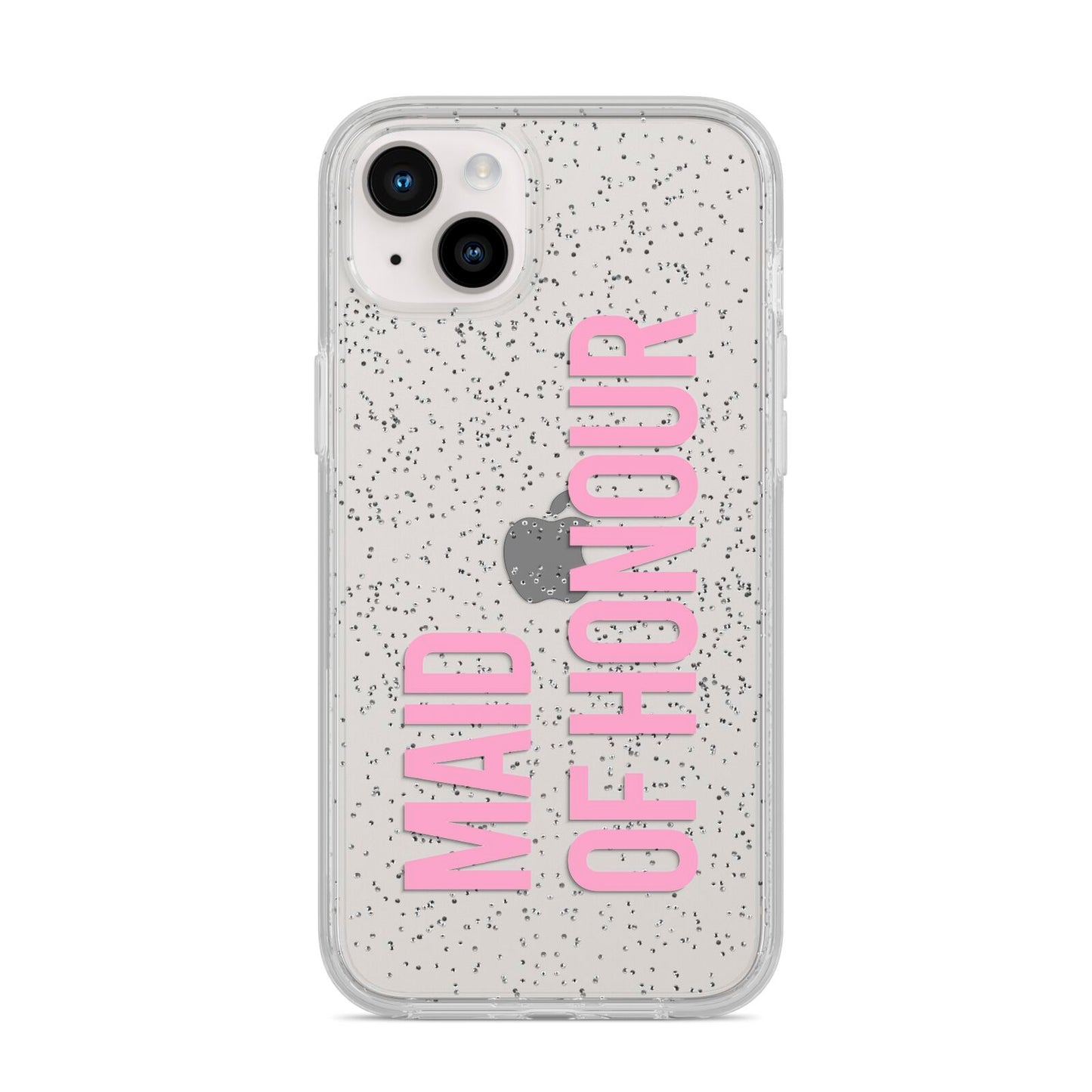Maid of Honour iPhone 14 Plus Glitter Tough Case Starlight