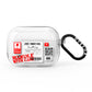 Mail Stickers with Name AirPods Pro Clear Case